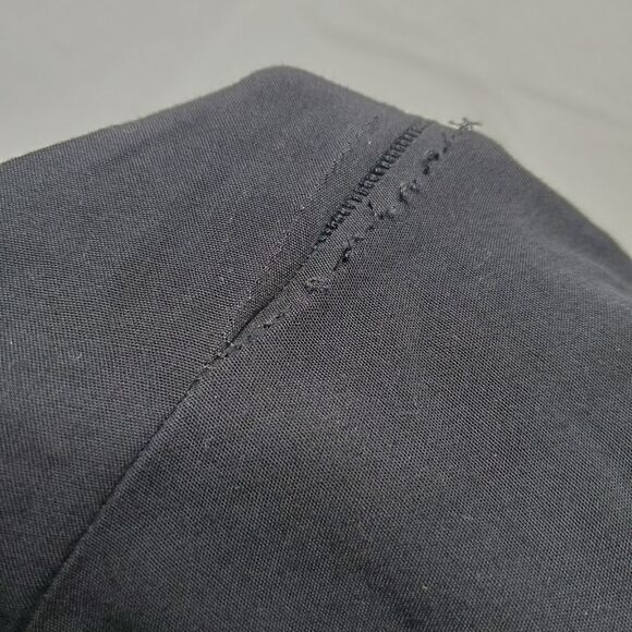 MADEWELL black elastic waist cuffed track lightweight trousers XS F5714 - Picture 7 of 13